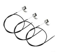 Crabop Câble d'Électrode pour Gril, Allumage par pour impulsion, Fil Métal Renforcé 800mm, Compatible BG1793B-A/BG179C, Pièce de Rechange