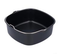 Crabop Carré Four à Air 22x7cm Démoulage pour facile Carré Four à | pour surface antiadhésive pour durable, libération pour facile des gâteaux, résidus, pour idéal pour desserts quotidiens