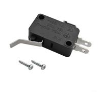 Crabop Commutateur de position de rotor d'adoucisseur d'eau pour WS21X10003, pièce de rechange noire pour réparation de moteur de soupape, comprend 2 vis