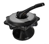 Crabop Couvercle de t poignée pour valve multiport Hayward SPX0715BA3, pièce de rechange en plastique pour systèmes de filtration de 5,1 cm, facile à installer pour l'entretien de la piscine