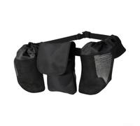 Crabop de Ceinture de Cuisine Ajustable en Polyester 30x25cm, Rangement Épices et Ustensiles pour Camping, Randonnée et Cuisson en Plein Air,