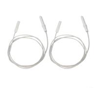 Crabop Électrode d'allumage pour cuisinière à pour gaz, câble 900mm et céramique pour robuste. Pièce de rechange universelle pour facile à installer pour barbecue et four extérieur. Lot de 2