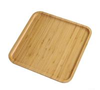 Crabop Grand pour plateau Self-Service 30cm pour Fêtes Grand pour plateau(30x30x1.5cm)