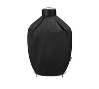 Crabop Housse de pour gril 600D Imperméable pour Kamado Joe, | Housse de Protection pour gril 600D Imperméable, Housse Anti-UV pour Kamado Joe 55.9cm, avec Cordons de Serrage et
