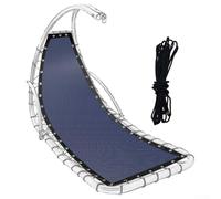Crabop Housse de Siège pour balançoire Jardin 64x197cm Tissu Oxford(navy blue B)