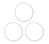 Crabop Joint Silicone 6QT pour Autocuiseur Étanche(White) | Matériau caoutchouc pour robuste, haute pression, température élevée, durée de vie prolongée, sécurité maximale