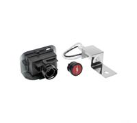 Crabop Kit d'allumage pour barbecue pour weber Baby Q, compatible modèles Q120/Q220, 516002/566002, bouton-poussoir et électrode inclus, installation pour facile pour cuisine extérieure(A)
