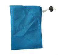 Crabop Lot de 3 sacs en maille fine pour aspirateurs de piscine, cordon Pull-N-Lock en nylon, filtre à débris pour Leaf Eater Gulper Master PS454 185, bleu, 30 x 23 cm