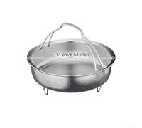 Crabop Panier Cuisson Vapeur Acier Inoxydable 316L Panier Cuisson Vapeur(22cm)