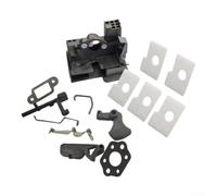 Crabop Pièce Rechange Scie MS170 pour avant 2013 Pièce Rechange Scie(1set) | Compatibilité MS170/MS180, installation pour facile, gâchette sécurité incluse, plastique pour durable, noir