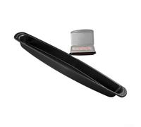 Crabop Plateau à Graisse pour Barbecue, Réceptacle d'Huile Anti-Éclaboussures 31 cm en Plastique, pour accessoire de Cuisson Extérieure la Plupart des Grils pour une Nettoyage pour facile