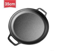 Crabop Poêle à Crêpes Induction 35cm pour surface Plane Tortilla Poêle(35cm)