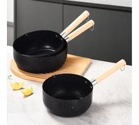 Crabop Poêle à Frire Fonte 22cm Becs Verseurs Doubles(20cm) | pour surface antiadhésive lisse, nettoyage pour facile, revêtement , idéale pour et crêpes