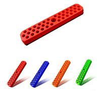 Crabop Porte-embouts de tournevis magnétique, 37 emplacements, organiseur compact portable avec aimant puissant pour bricolage, atelier, outil de rangement (vert) (C)