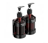 Crabop pour Pompe Douche 400ml Design Gain de Place pour Pompe Douche(2 Bottles)