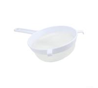 Crabop Set de 4 Tamis 7cm 12cm 15cm 18cm pour robuste Set de 4 Tamis(18CM) | 4 tailles variées, design fonctionnel, pour idéal farine et sucre, usage manuel simple, nettoyage facile