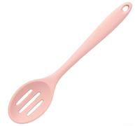 Crabop Silicone Cuillère de Table Antiadhésive Noire Silicone Cuillère(Pink Colander)