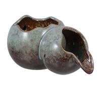 Cracheur de Fontaine en Céramique, Bec U pour Bassin et Jardin | Ouverture Supérieure, Surface Lisse, Diamètre Compatible 10mm, Décoration Élégante pour Plantes Hydroponiques, Intérieur