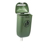 Craemer Craemer Poubelle 50 l en plastique orange avec support Quantité:1