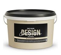 Craft Colors® Peinture murale de haute qualité, mate, couleur craie, fabriquée en Allemagne, design Collection n. 129 Classic Beige (2,5 Litres)