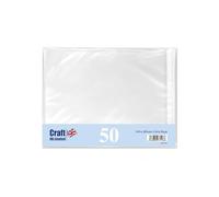 Craft UK 2320-50 Sacs en cellophane 10 x 7 cm