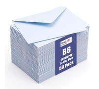 Craft UK 2427 B6 (125 x 175) Bleu arctique 100 g/m² (lot de 50)