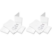 Craft UK 273 50 Cartes et enveloppes Blanches C6, Carte, 30/40 mm (Lot de 2)