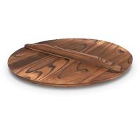 Craft Wok Couvercle pour woks 40-41 cm, couvercle plat traditionnel en bois asiatique / 732W323-16in