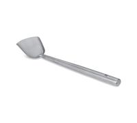 Craft Wok Petite spatule en acier inoxydable pour wok Chuan Spatule traditionnelle asiatique ustensile de cuisine / 732W92-1