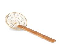 Craft Wok Zhao Li Passoire en maille en laiton de 20,3 cm, outil de cuisine robuste et élégant pour frire et filtrer, ustensile de cuisine oriental authentique - / 732W7-20,3 cm