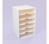 Craftelier - Étagères de rangement pour encres Distress Oxide | Capacité pour 6 encres de 7,5 x 7,5 cm | Dimensions : env. 3,3 x 8 x 7,8 cm