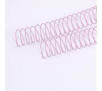 Craftelier - Lot de 2 reliures à spirales pour albums, carnets ou agendas | Idéal pour le scrapbooking et les projets de bricolage | Ø 3.81 cm (1.5") | Longueur 30.5 cm (12") - Couleur Baby Pink