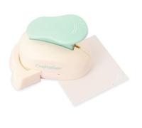 Craftelier Perforatrice d'angle en forme de croissant avec levier pour perforer des matrices courbées sur papier et carton, spécialement conçue pour le scrapbooking | Taille de la forme : 25 mm de