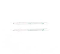 Craftelier - Set 2 Stylos Gel pour papiers colorés et foncés | Idéal pour Bullet Journal, Planner ou Projets de Scrapbooking et Artisanat | Épaisseurs 0,8 mm et 1 mm - Blanc