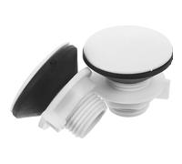 CRAFTHROU 2pièces Bouchon de Réservoir Eau pour Toilette Pouce Plastique Accessoire de Remplacement Étanche Installation Facile pour Cuve Wc Lot