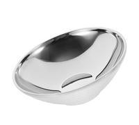 CRAFTHROU Bol à Ramen en Acier Inoxydable Réutilisable, Pratique et Élégant, Repas Quotidiens Rassemblements Décontractés, Design Simple Argenté