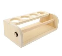 CRAFTHROU Chevalet en Bois Simple et Généreux Porte-rouleau de Papier Lisse au Toucher, Facile à Assembler, Accessoire pour Dessin et Peinture Artistique