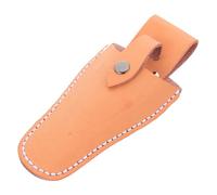 CRAFTHROU Étui en Cuir de Vachette Orange pour Sécateur de Jardinage, Pochette Pratique pour Ranger Pinces Accès Rapide, Design Élégant pour Usage en Jardin