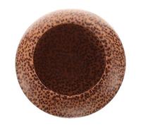 CRAFTHROU Gobelet à Bière en Bois Rond Large Ouverture pour Servir Boissons, Élégant et Unique, pour Usage la Maison