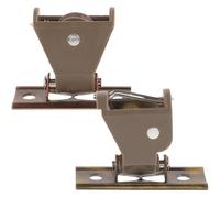CRAFTHROU Kit de Quincaillerie Poulie de Blocage et Verrou pour Stores Bambou, Accessoires et Plastique, Installation Facile pour Stores Romains et Bureaux
