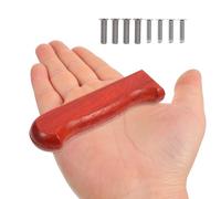 CRAFTHROU Manche de Couteau Ergonomique en Bois 4.41X1.30X0.79 Pouces Accessoire pour Manche de Cutter la Cuisine Usage Professionnel Simple à Installer