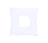 CRAFTHROU Oreiller Visage en Coton Perlé Blanc Confortable et Carré, Améliore, pour Table de Massage et Salon de Beauté