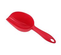 CRAFTHROU Pelle à Main en Plastique Rouge Multi-usage pour Aliments, Facile à Nettoyer, pour Desserts de Mariage et Café, Pelle à Glace et Farine en Pp Réutilisable