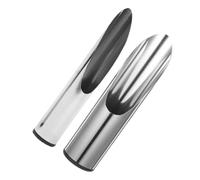CRAFTHROU Pelle en Acier Inoxydable 2pcs pour Jardinage Léger, Outil Multifonction à Forme Cuillère, pour Rempotage et Plantation en Intérieur et Extérieur