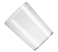 CRAFTHROU Pot de Fleurs Grosse Capacité Design Rond Créatif en Acrylique Transparent , Léger et Multi-usage pour Rangement et Présentation de Fleurs
