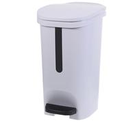 CRAFTHROU Poubelle à Pédale 10l avec Couvercle en Pp Cuisine et Salon, Grosse Étanchéité Odeur, Conteneur à Déchets Pratique et Hygiénique