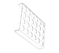 CRAFTHROU Présentoir à Capsules de Café Grosse Capacité Réutilisable et Robuste en Acrylique Transparent Support Élégant et Fonctionnel pour Bureau ou Café