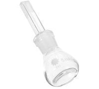 CRAFTHROU Pycnomètre Facile à Utiliser en Verre Résistant Haute Température 5ml Flacon de Laboratoire pour Substances en Poudre et Contenants Métalliques