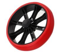 CRAFTHROU Roues de Rechange en Acier Inoxydable pour de Courses, Accessoire pour Chariot de Course, Remplacement Solide et Finition Soignée pour Panier à Provisions