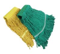 CRAFTHROU Têtes de Rechange Accessoire de Recharge Lot de 2 Séchage Rapide sans Abîmer le Sol pour Balai à Franges en Coton pour Vadrouille
